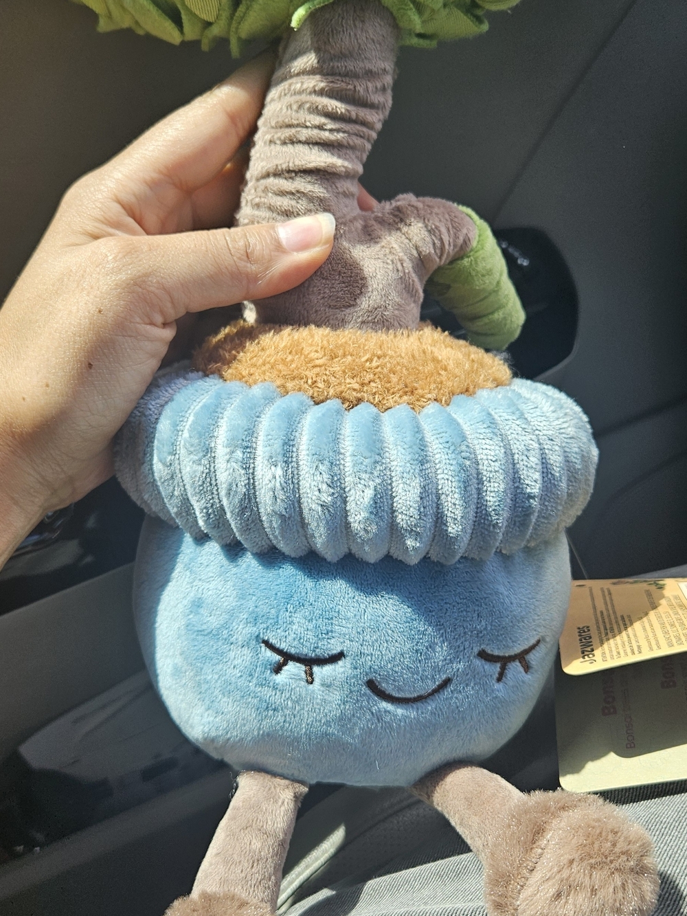 Plush Blue Bonsai LILLY 12"